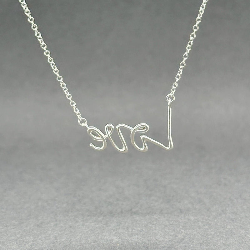 Estate Tiffany & Co. Picasso Love Graffiti Necklace - Walter Bauman Jewelers