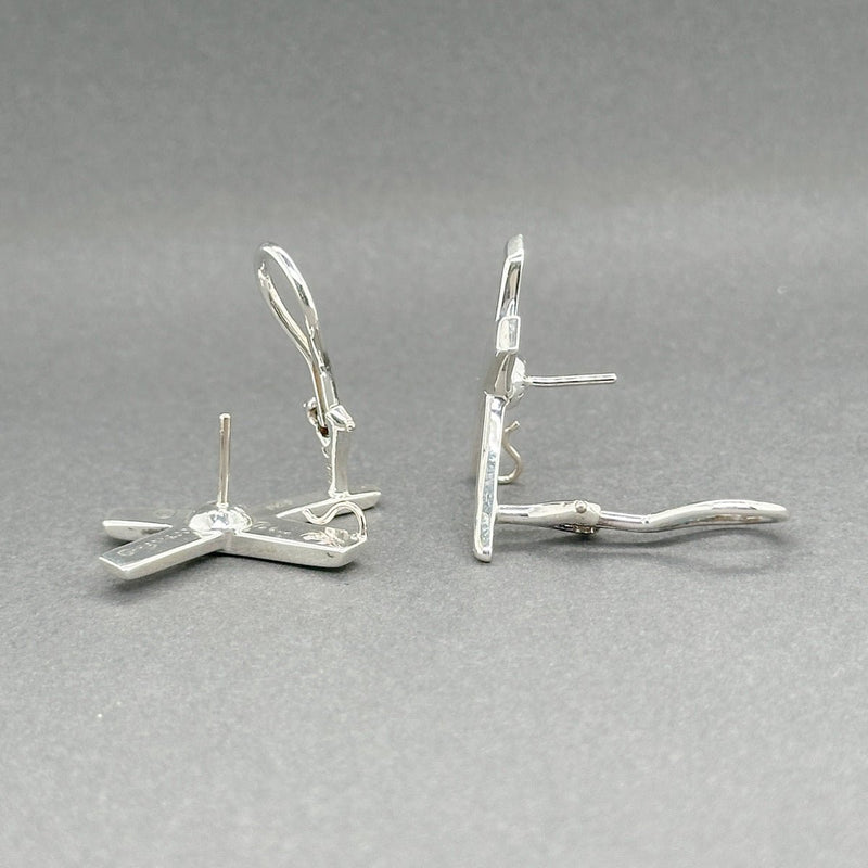 Estate Tiffany & Co. Picasso SS Graffiti X Earrings - Walter Bauman Jewelers