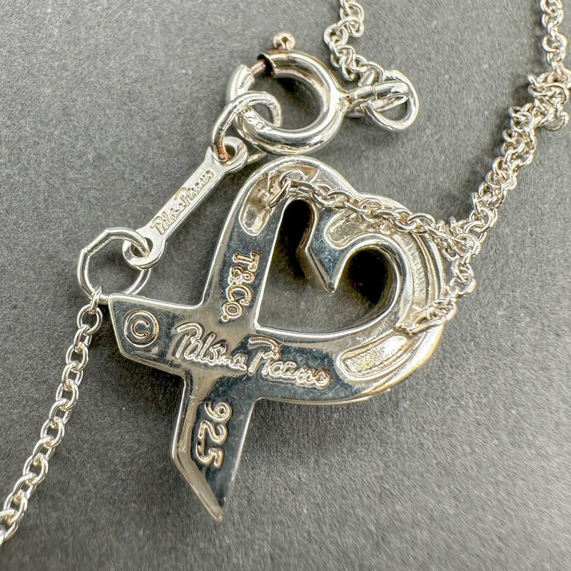 Estate Tiffany & Co. Picasso SS Loving Heart Pendant - Walter Bauman Jewelers