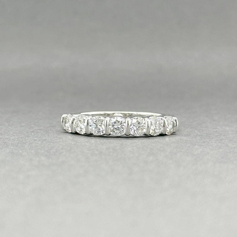 Estate Tiffany & Co. Platinum 1.13ctw F - G/VS1 - 2 Diamond Ring - Walter Bauman Jewelers