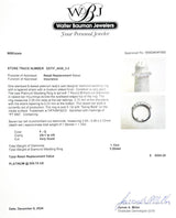 Estate Tiffany & Co. Platinum 1.13ctw F - G/VS1 - 2 Diamond Ring - Walter Bauman Jewelers