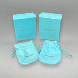 Estate Tiffany & Co. Set of 2 Boxes w. Pouches (Empty) - Walter Bauman Jewelers