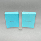 Estate Tiffany & Co. Set of 2 Boxes w. Pouches (Empty) - Walter Bauman Jewelers