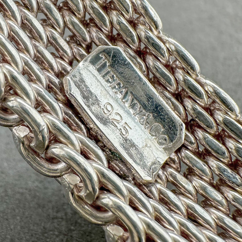 Estate Tiffany & Co. SS 15mm Somerset Bangle Bracelet - Walter Bauman Jewelers