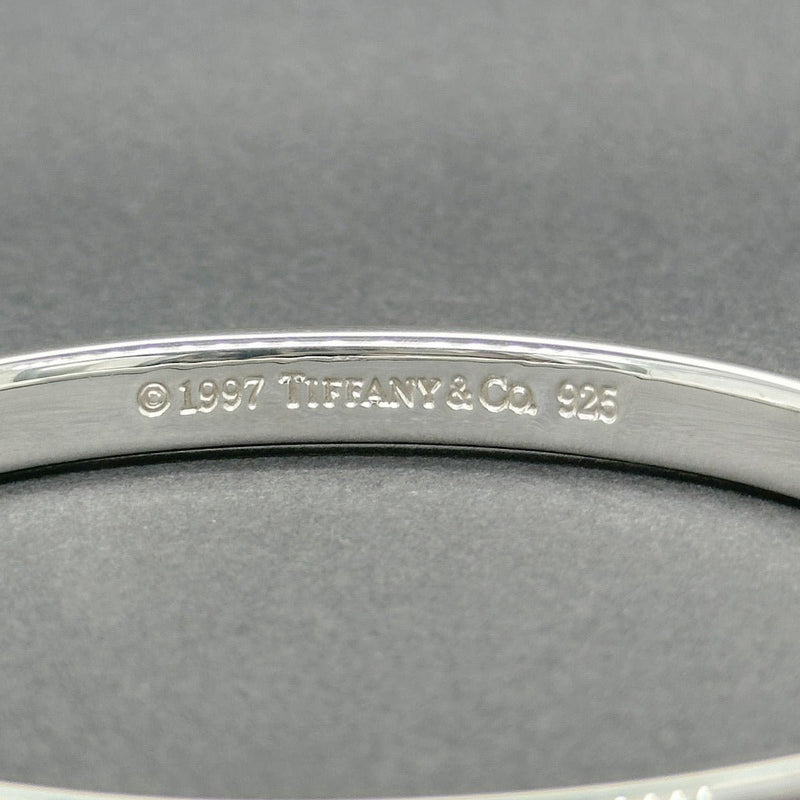 Estate Tiffany & Co. SS 1837 7mm Bangle Bracelet - Walter Bauman Jewelers