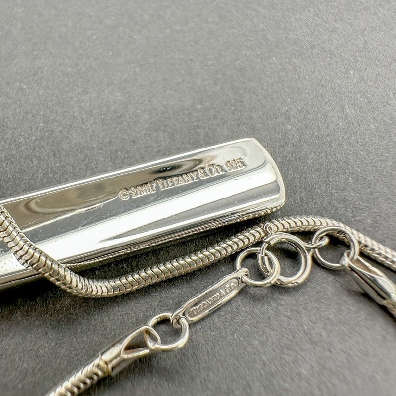 Estate Tiffany & Co. SS 1837 Bar Pendant - Walter Bauman Jewelers