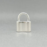 Estate Tiffany & Co. SS 1837 Padlock Pendant - Walter Bauman Jewelers