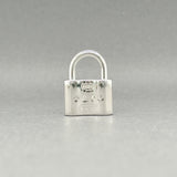 Estate Tiffany & Co. SS 1837 Padlock Pendant - Walter Bauman Jewelers