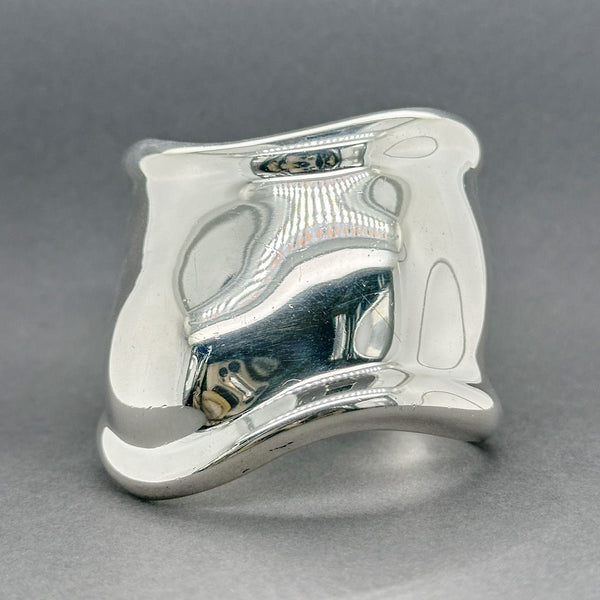 Estate Tiffany & Co. SS Elsa Peretti Bone Cuff Bracelet - Walter Bauman Jewelers