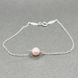 Estate Tiffany & Co. SS Elsa Peretti Pink Pearls By The Yard Bracelet - Walter Bauman Jewelers