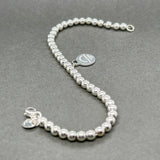 Estate Tiffany & Co. SS Return To Round Tag Beaded Bracelet - Walter Bauman Jewelers