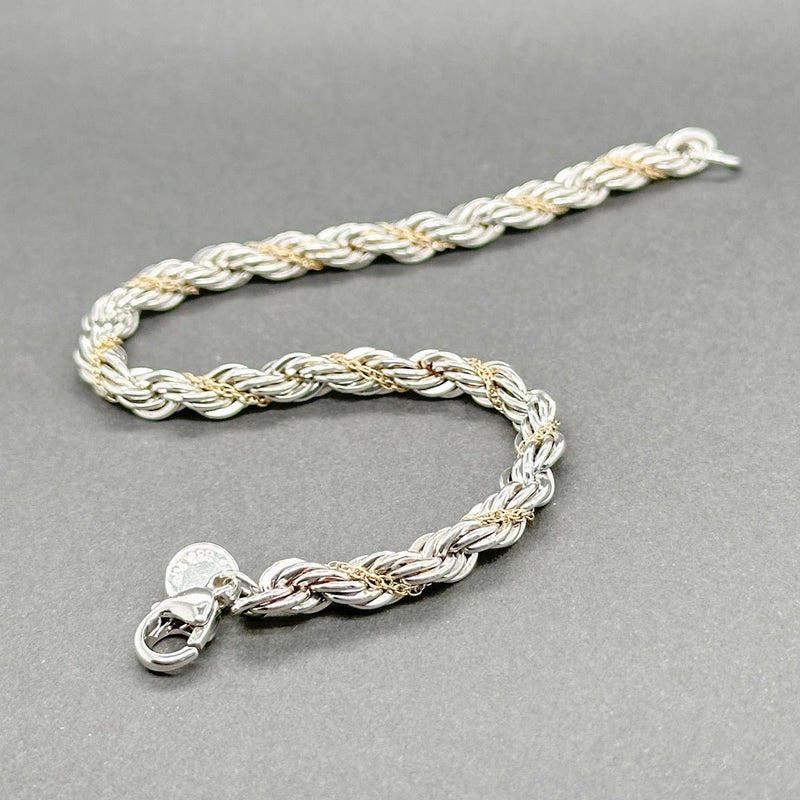 Estate Tiffany & Co. SS Rope Bracelet - Walter Bauman Jewelers