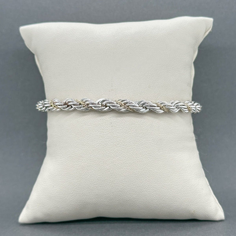 Estate Tiffany & Co. SS Rope Bracelet - Walter Bauman Jewelers