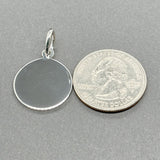 Estate Tiffany & Co. SS Round Tag Charm - Walter Bauman Jewelers