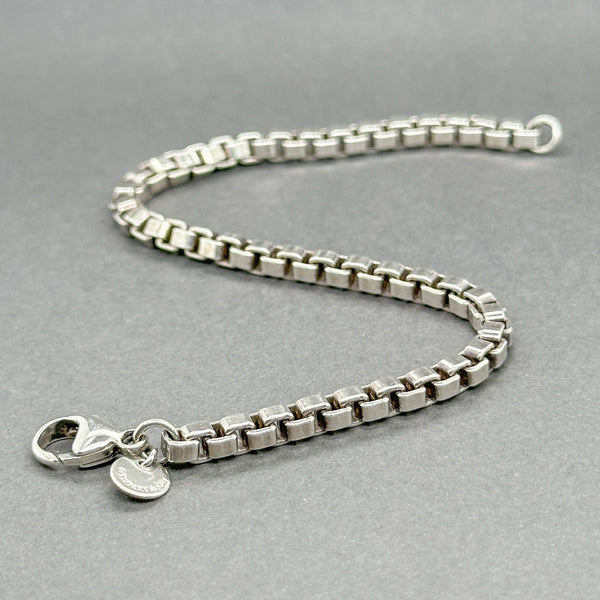 Estate Tiffany & Co. SS Venetian Chain Bracelet - Walter Bauman Jewelers