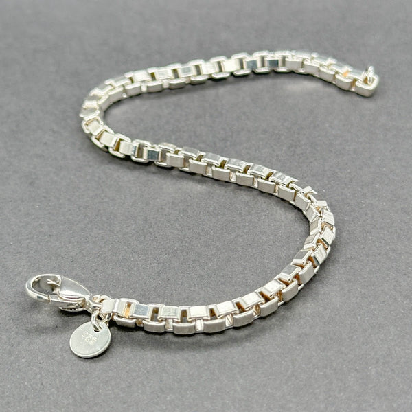 Estate Tiffany & Co. SS Venetian Chain Bracelet - Walter Bauman Jewelers