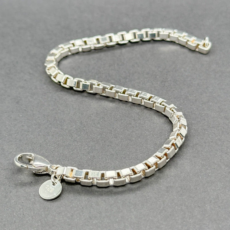 Estate Tiffany & Co. SS Venetian Chain Bracelet - Walter Bauman Jewelers