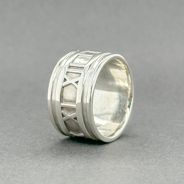 Estate Tiffany & Co. SS Wide Atlas Ring - Walter Bauman Jewelers