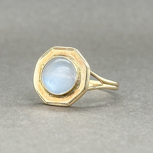 Estate Victorian 10K Y Gold 1.07ct Moonstone Ring - Walter Bauman Jewelers