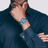 Men's Bulova Watch Miami E1 Racine Marine Star B Chronograph 96B460