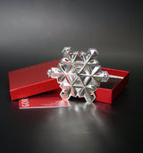 Gorham 2024 Annual Sterling Silver Snowflake Ornament - 55th Edition - Walter Bauman Jewelers