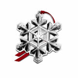 Gorham 2024 Annual Sterling Silver Snowflake Ornament - 55th Edition - Walter Bauman Jewelers