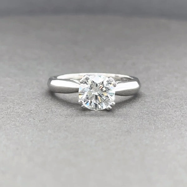 Estate Scott Kay Platinum 1.18cttw H/SI1 Diamond Engagement Ring