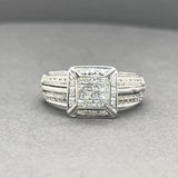 Estate Charriol 18K W Gold 0.29ctw Diamond Ring