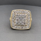 Estate 14K Y Gold 2.70ctw H-I/SI1-2 Diamond Men’s Ring