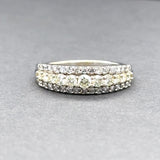 Estate 14K TT Gold 0.52ctw Yellow-H-I/VS2-SI2 Diamond Ring