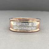 Estate 14K TT Gold 0.68ctw Diamond Ring