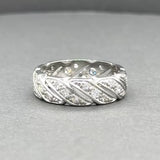 Estate Platinum 0.39ctw Diamond Ring