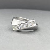 Estate 14K W Gold 0.74ctw J-K/SI2-I1 Diamond Ring