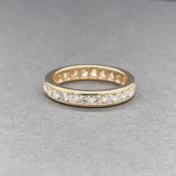 Estate 14K Y Gold 0.70ctw G-H/VS1-2 Diamond Eternity Ring