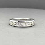 Estate 14K W Gold 0.92ctw H/VS2-SI1 Diamond Ring