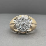 Estate 14K Y Gold 1.58ctw I-J/SI2-I1 Diamond Ring