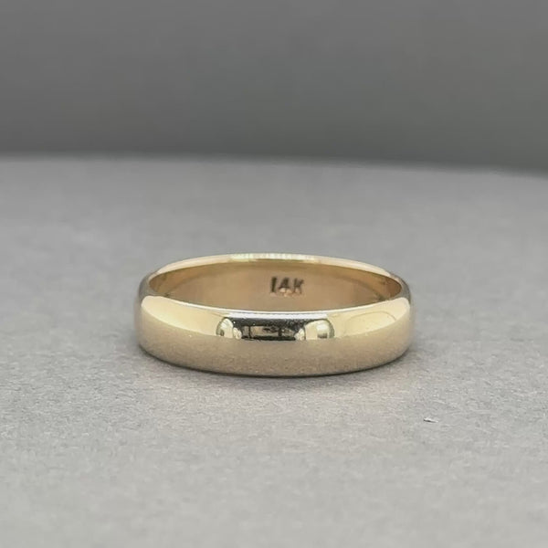 Estate 14K Y Gold 4.79mm Polished Ring