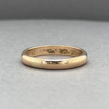 Estate 18K Y Gold 3.19mm Polished Ring