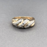 Estate 14K Y Gold 0.24ctw H/VS2-SI1 Diamond Ring