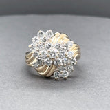 Estate 14K Y Gold 1.30ctw H-I/SI2-I1 Diamond Ring