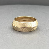 Estate 14K Y Gold Set of 2 Guard Rings
