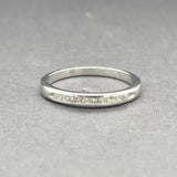 Estate 14K W Gold 0.27ctw I-J/VS2-SI1 Diamond Ring
