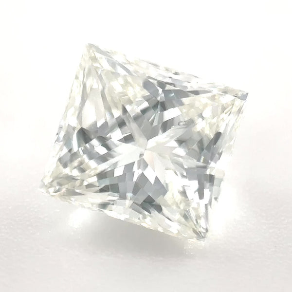 Estate 1.00ct I/SI1 Princess Cut Diamond GIA