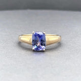 Estate 10K Y Gold 1.59ct Tanzanite Ring