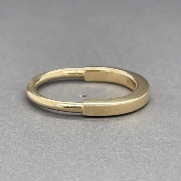 Estate Tiffany & Co. 18K Y Gold Lock Ring