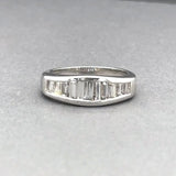 Estate Platinum 0.62ctw H-I/VS1-2 Diamond Ring