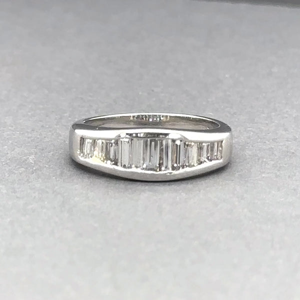 Estate Platinum 0.62ctw H-I/VS1-2 Diamond Ring