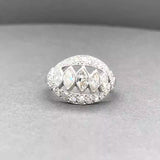 Estate Platinum 2.00ctw H-I/SI1-2 Diamond Ring