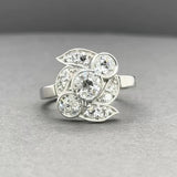 Estate Art Deco Platinum 1.57ctw H-I/VS2-SI1 Diamond Ring
