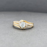 Estate 14K Y Gold 0.75ctw H/I1 Diamond Engagement Ring